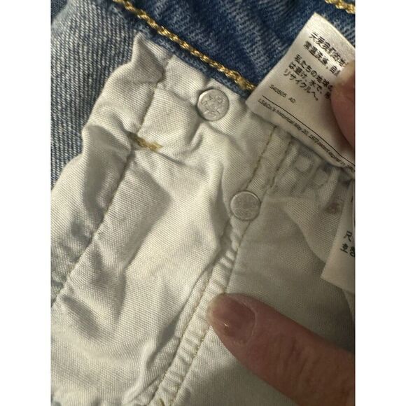 Vintage Levi’s 501 S Jeans 29X28 Big E Denim Jeans Button Fly Distressed Retro - Picture 4 of 15